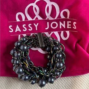 Sassy Jones VP Luxe Magnetic Bracelet - Rainbow